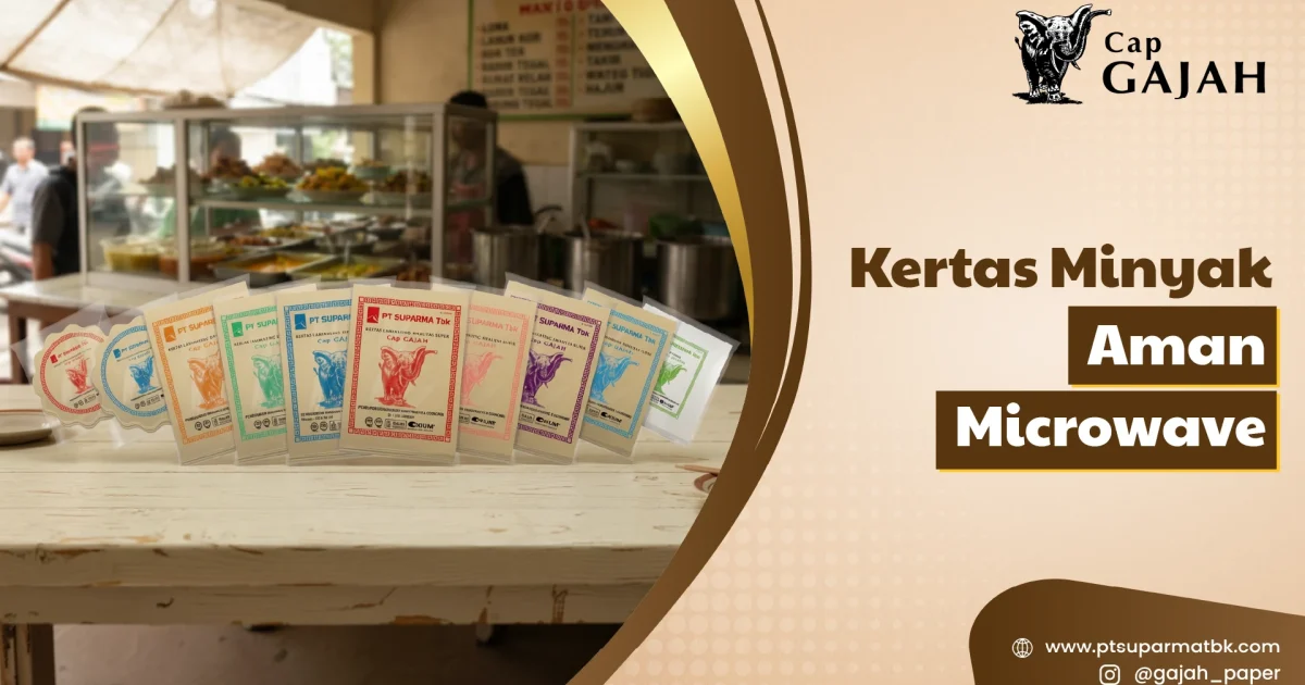Kertas Minyak Aman di Microwave