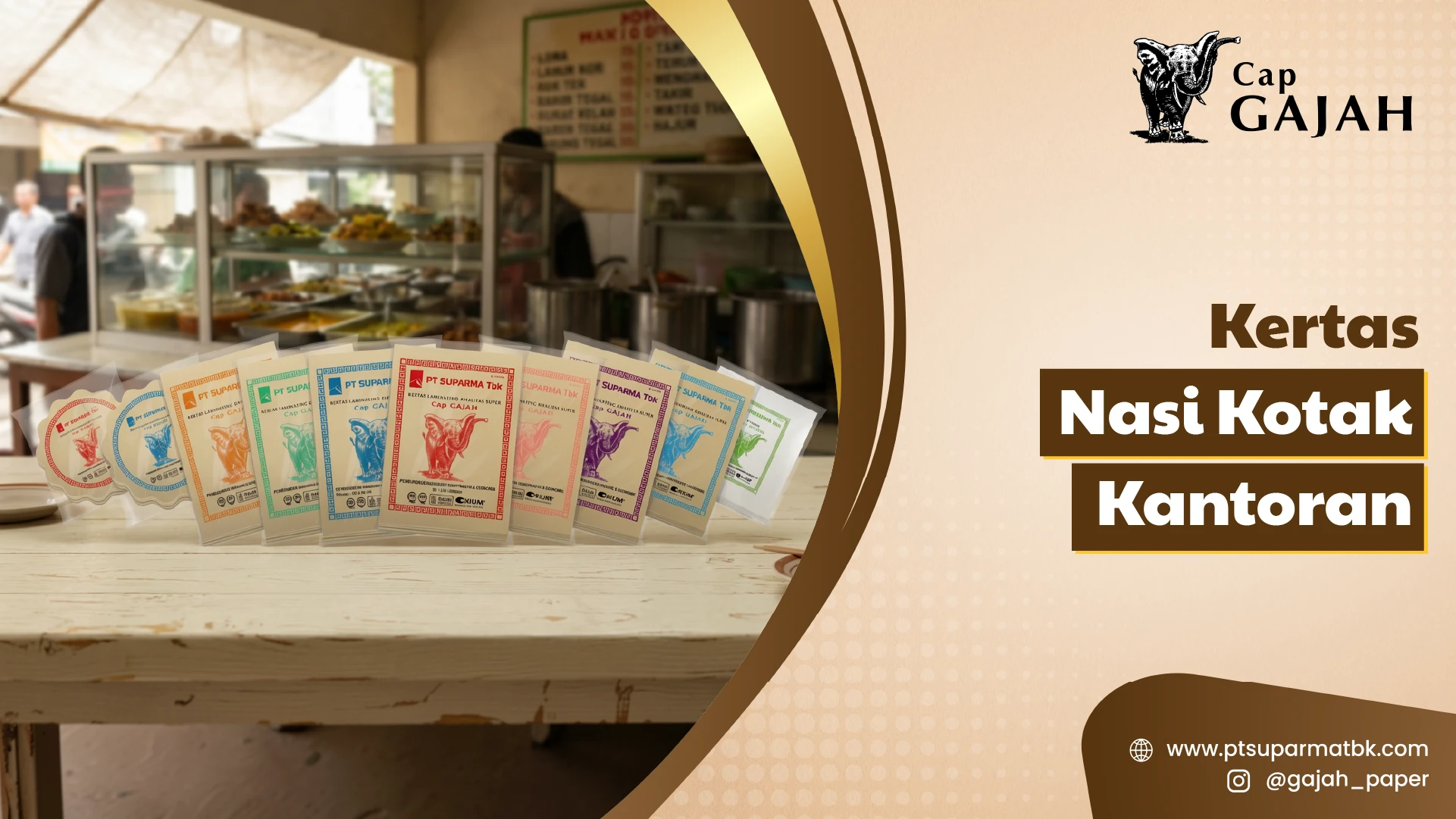 Kertas Nasi Kotak Kantoran
