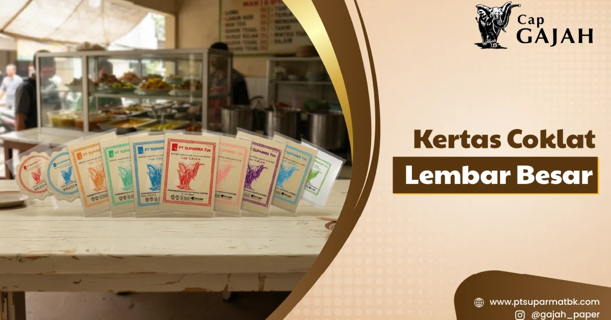Kertas Coklat Lembar Besar