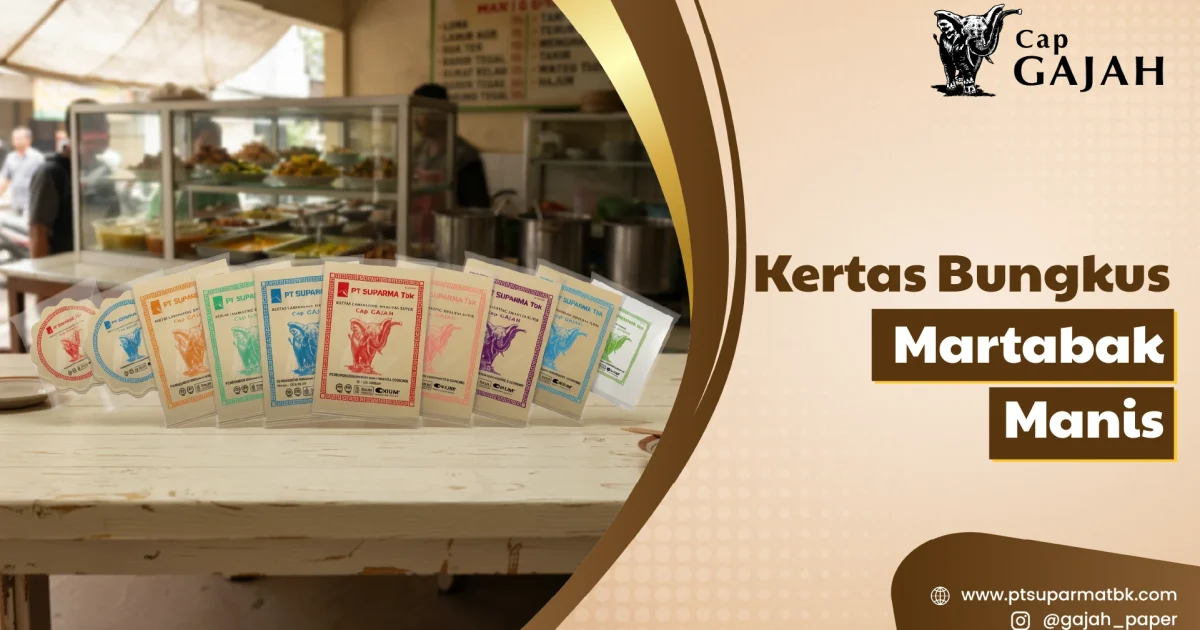 Kertas Bungkus Martabak Manis