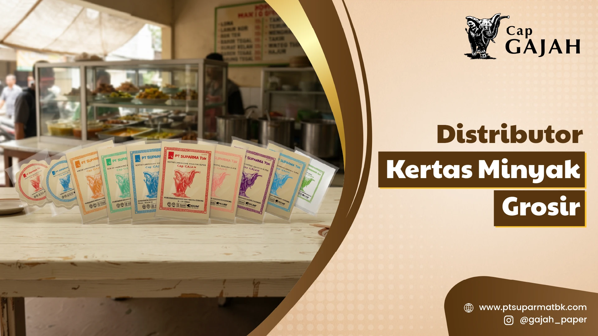 Distributor Kertas Minyak Grosir