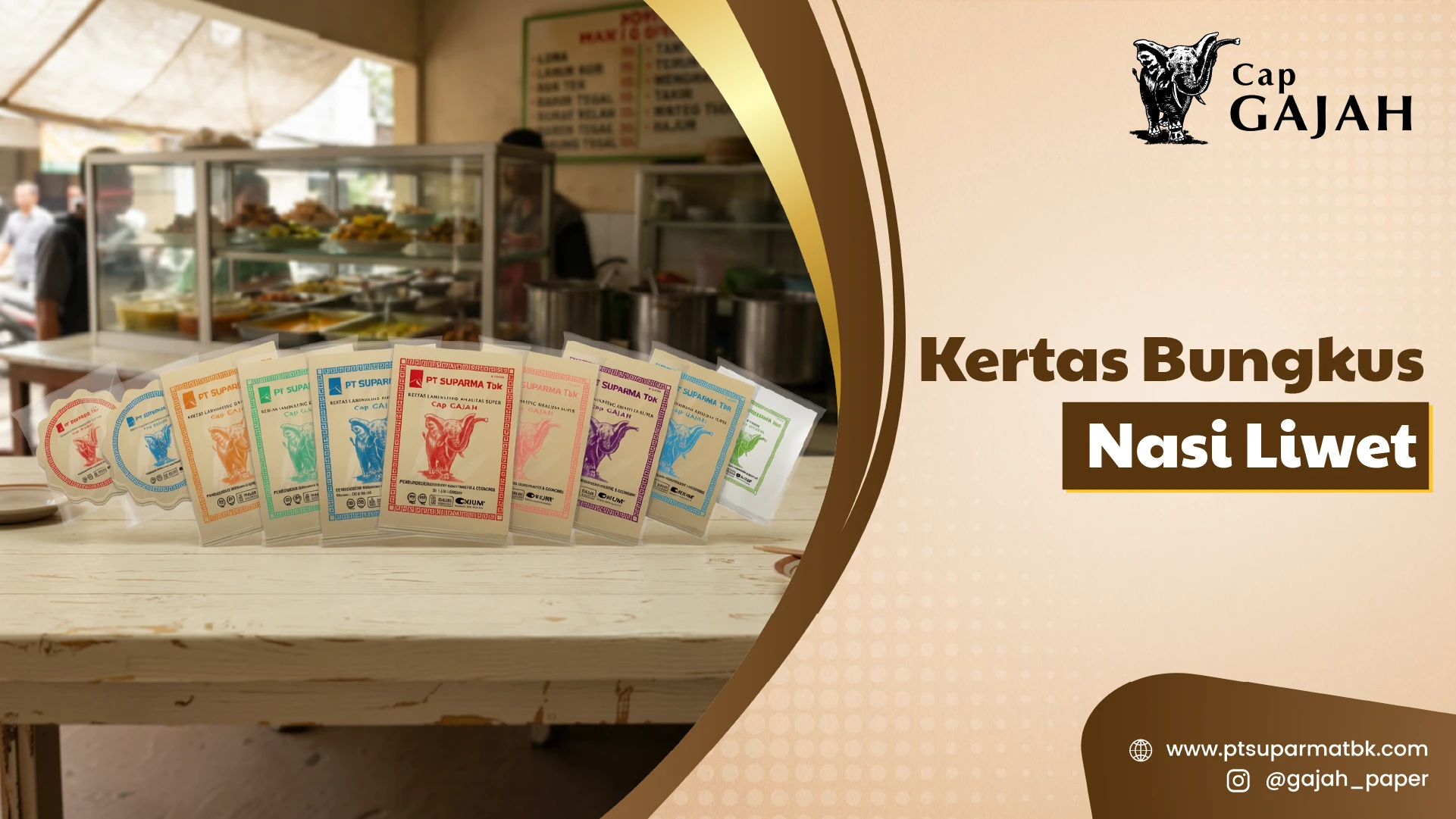 Kertas Bungkus Nasi Liwet