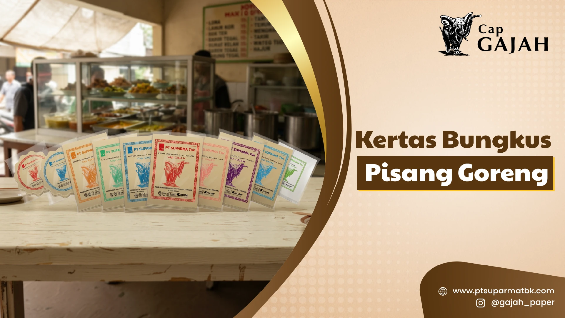 Kertas Bungkus Pisang Goreng