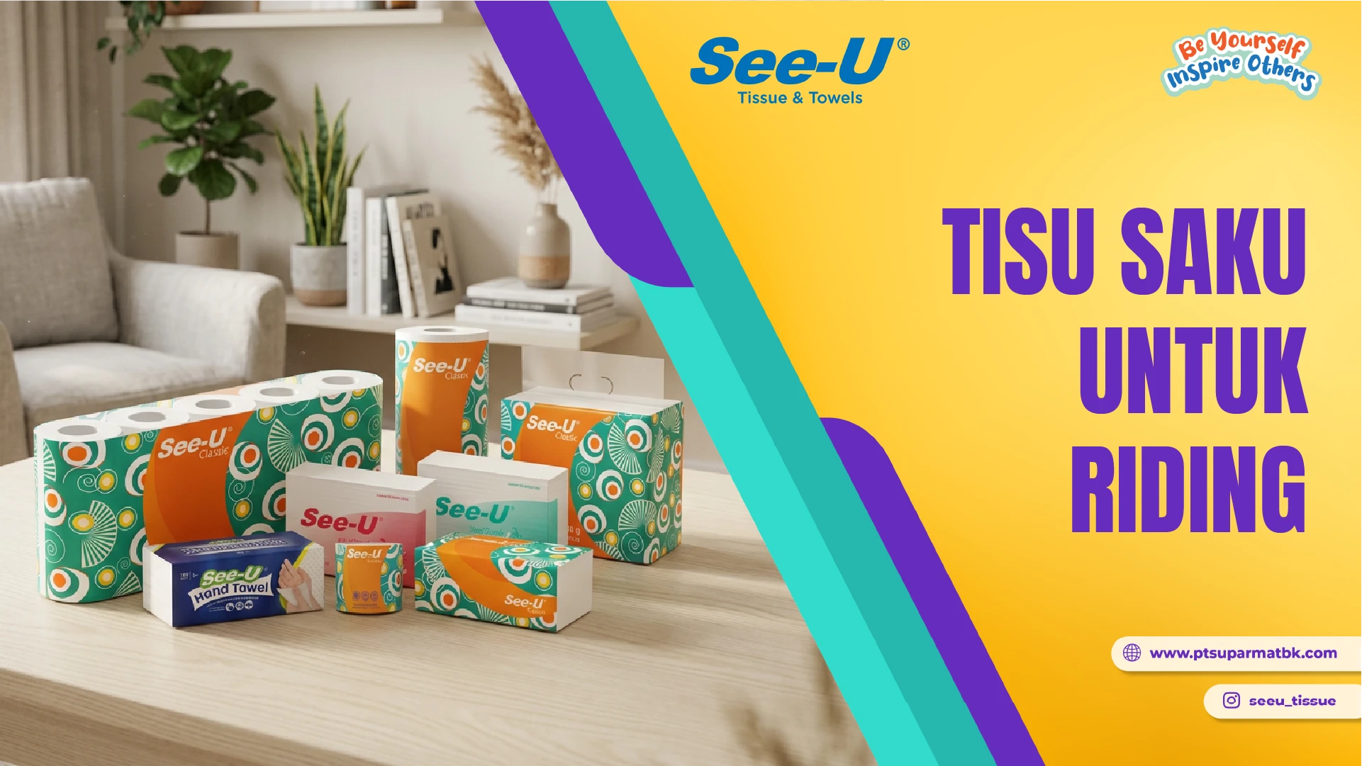 Tisu Saku untuk Riding
