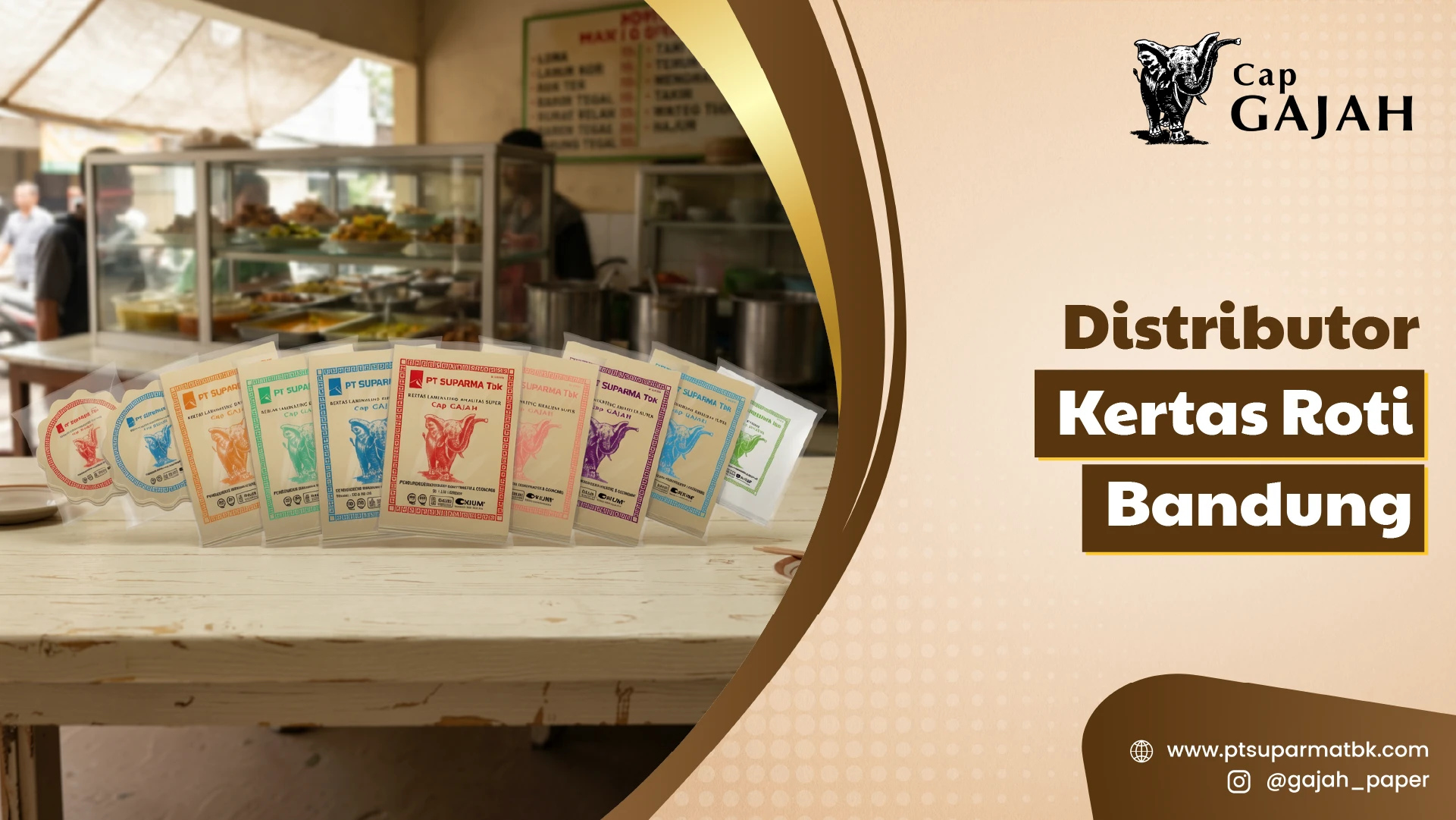 Distributor Kertas Roti Bandung