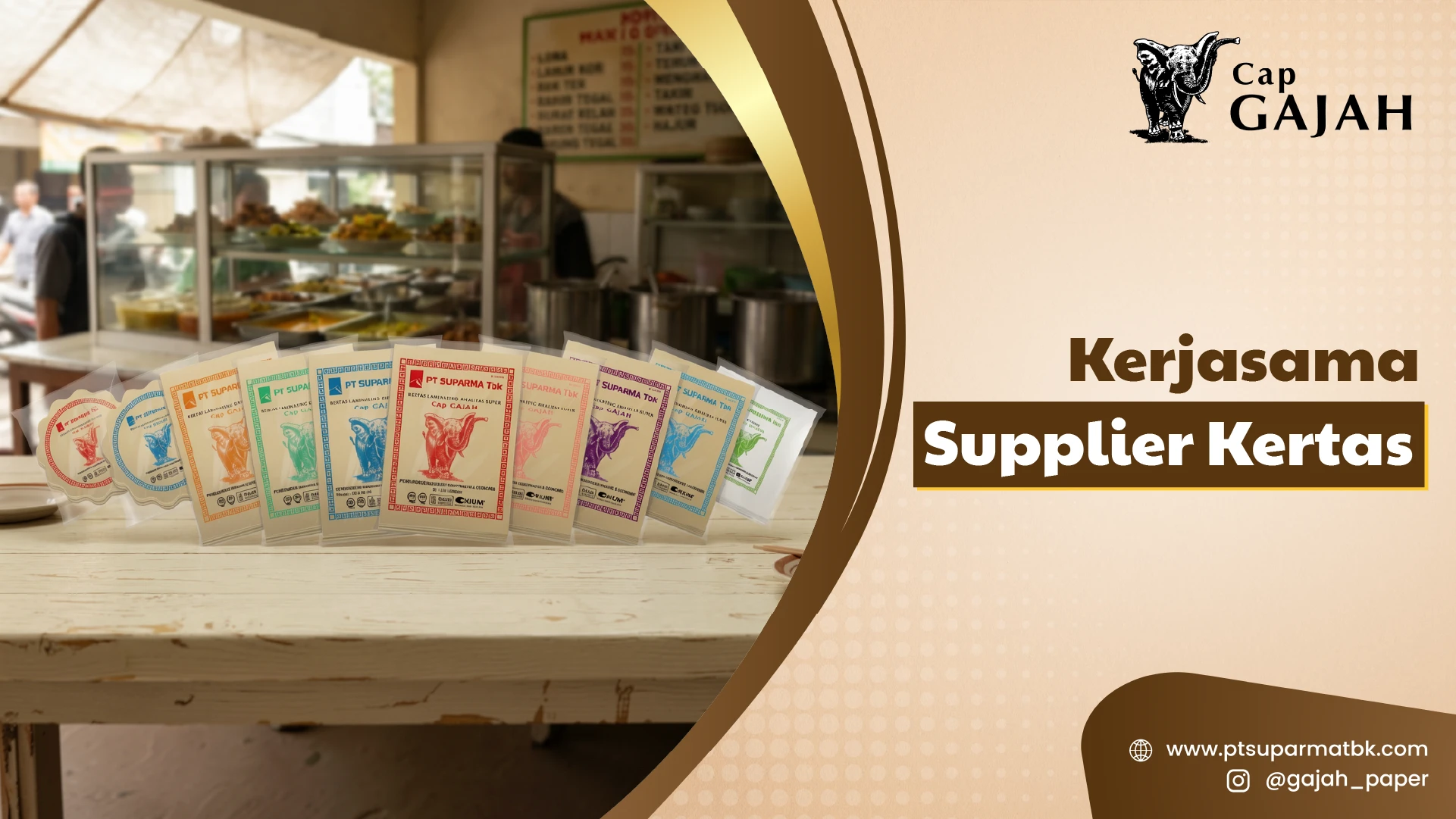 Melayani Kerjasama Supplier Kertas Bungkus